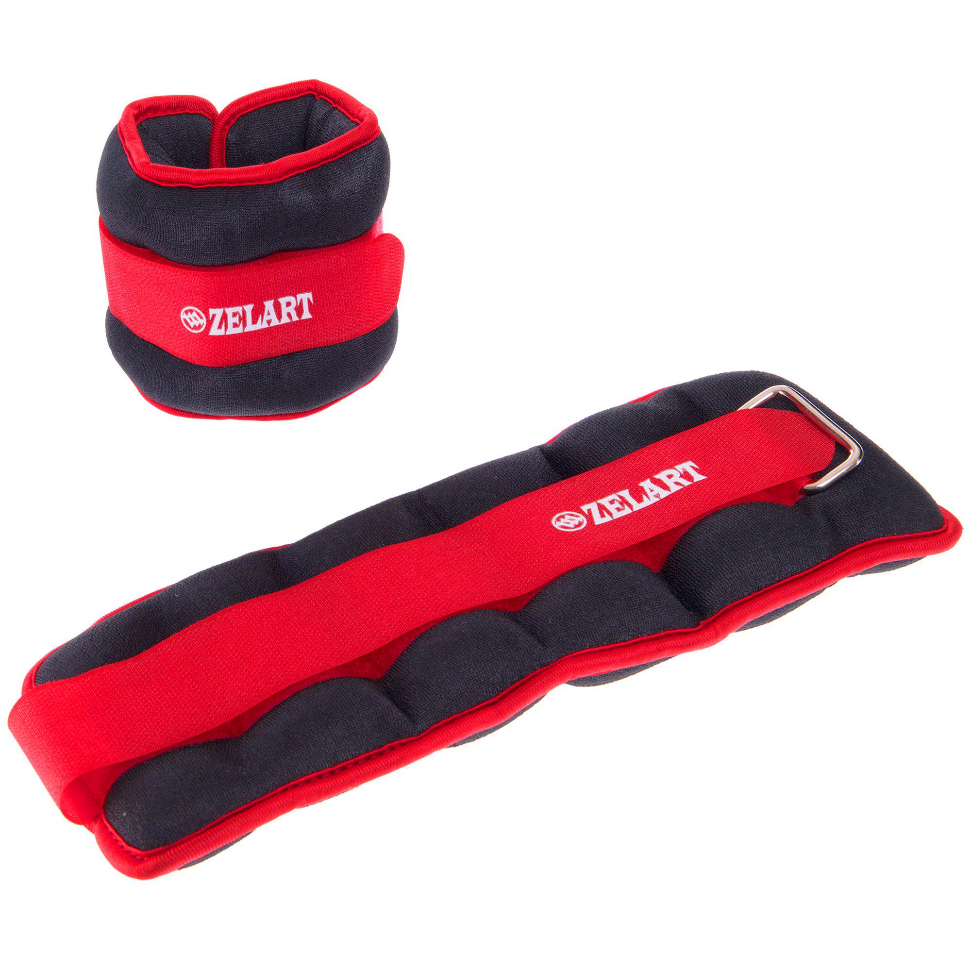 Обтяжувачі-манжети для рук та ніг Zelart Pro 2х1,5 кг Червоний (FI-2502-3_Красный) - фото 1 Обтяжувачі-манжети для рук та ніг Zelart Pro 2х1,5 кг Червоний (FI-2502-3_Красный) - фото 1