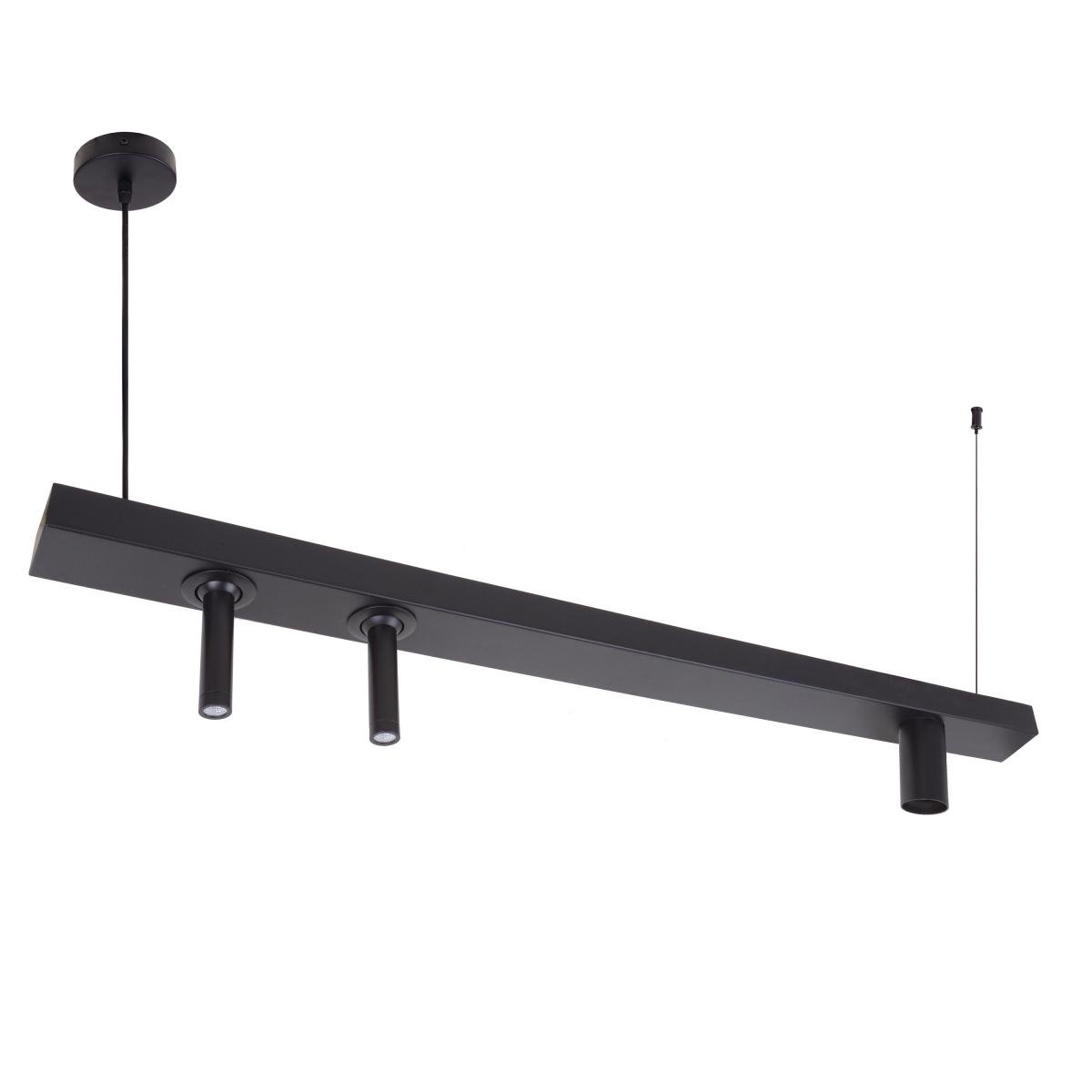 Люстра светодиодная BR-01 690S/5Wx2 GU10 7W BK