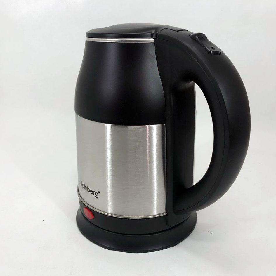 Електрочайник Rainberg RB-808 2 л нержавіюча сталь Чорний (266157) - фото 4 Електрочайник Rainberg RB-808 2 л нержавіюча сталь Чорний (266157) - фото 4