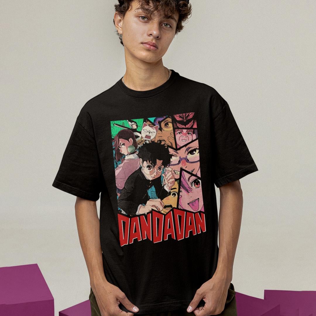 Футболка унисекс DanDaDan Comics 2XL Черный (0000013007)