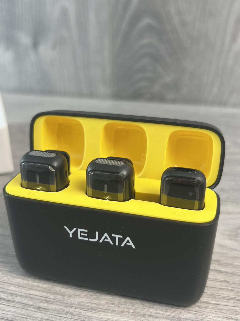 Микрофонная радиосистема YEJATA Wireless Microphone 2A3XK-K6 с 2 беспроводными микрофонами и приемником - фото 3