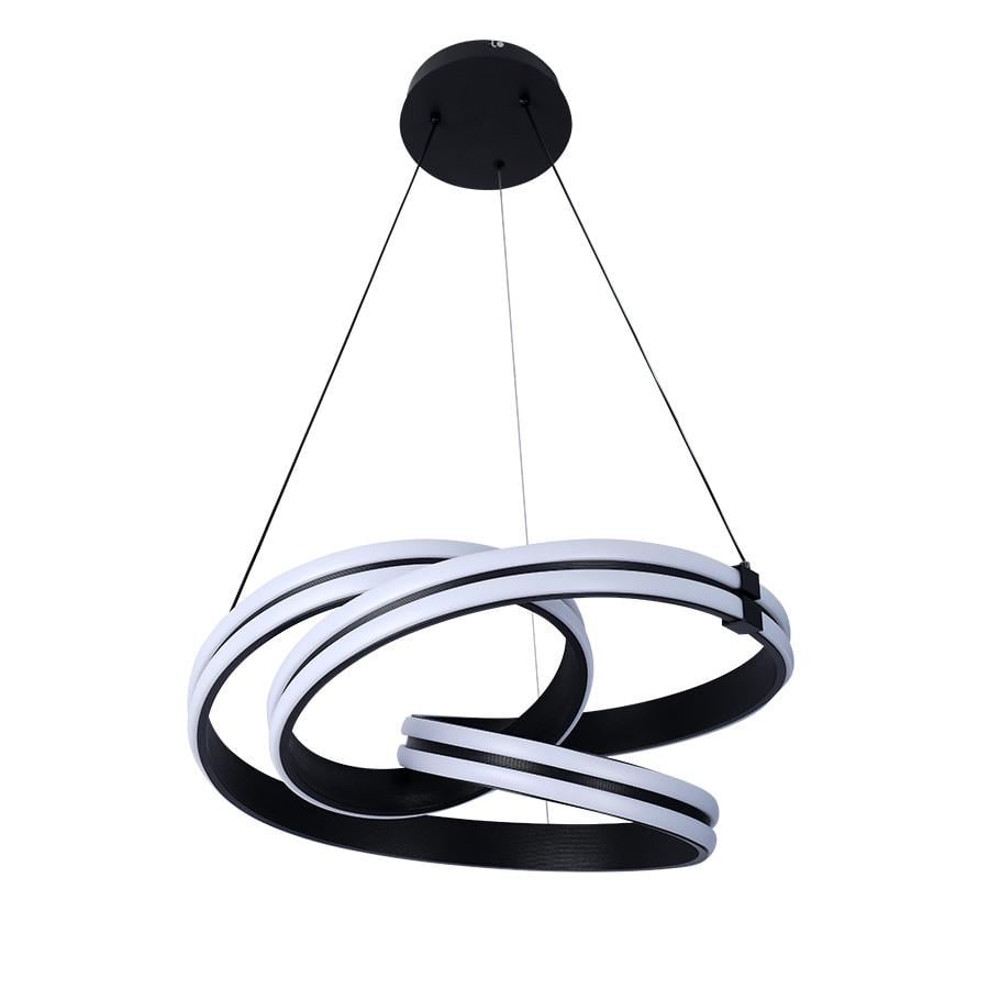 Люстра LED 78778095 BK 120W с пультом Черный