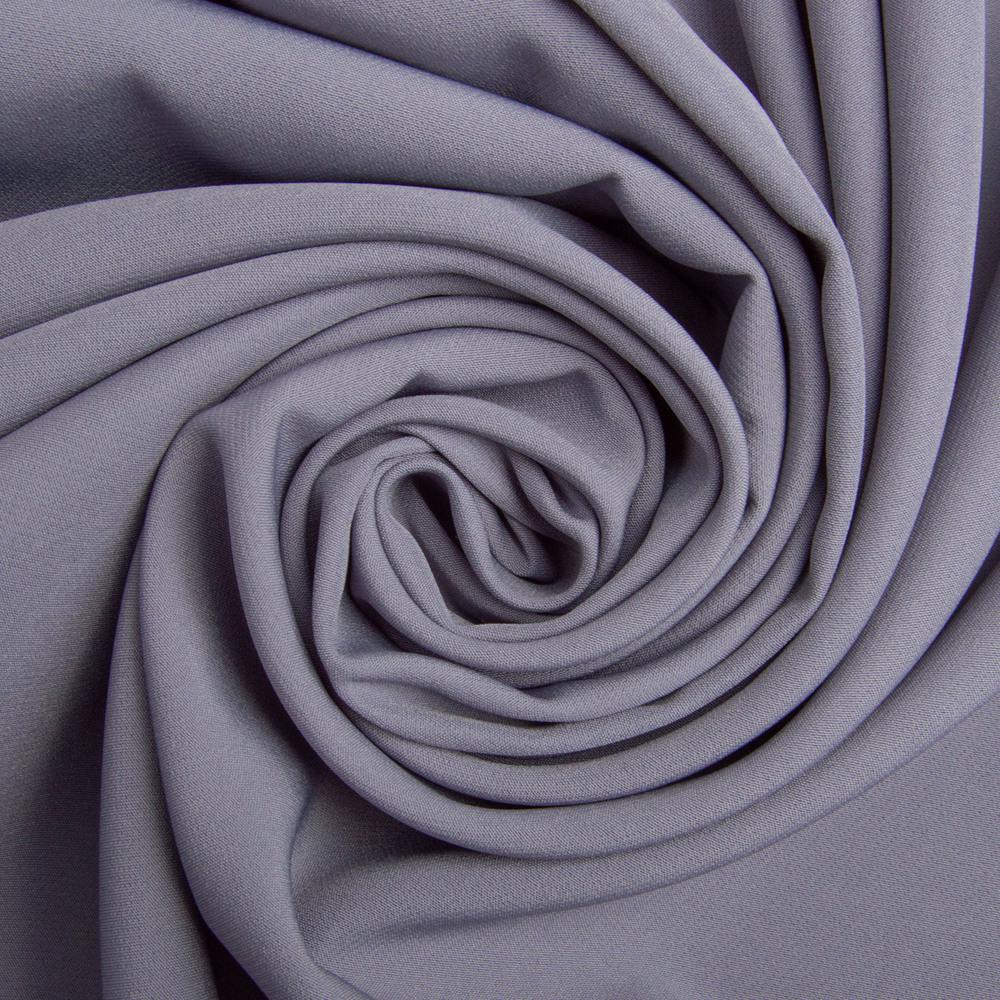 Ткань костюмная однотонная для одежды/платья/костюмов/юбок 150 см 282 гр/м2 Серый (1204)
