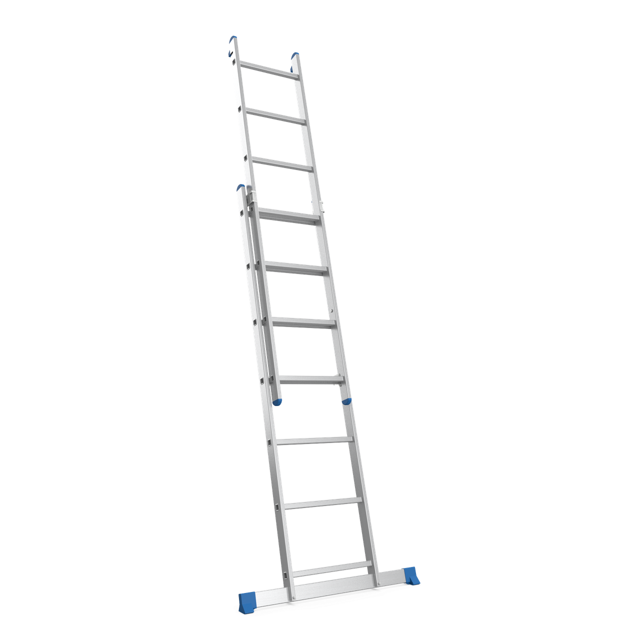 Лестница алюминиевая двухсекционная Меткас 2х7 2,81 м (3DPanda-2H602007) - фото 2 Лестница алюминиевая двухсекционная Меткас 2х7 2,81 м (3DPanda-2H602007) - фото 2