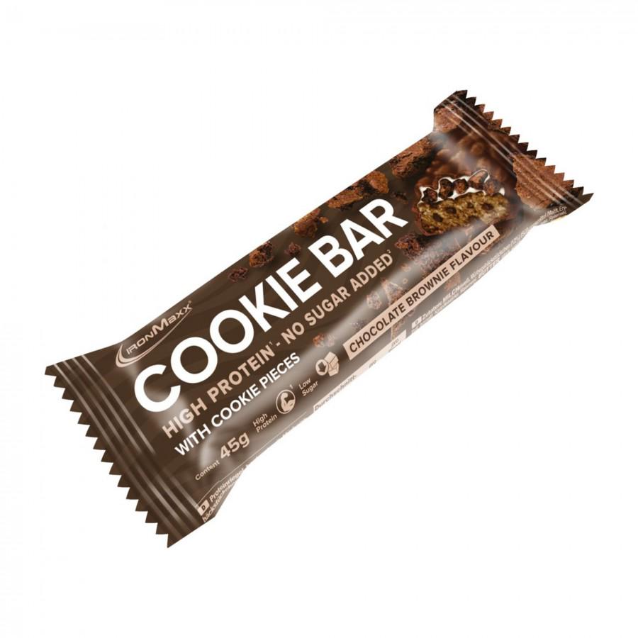 Протеиновый батончик IronMaxx Cookie Bar 45 г Chocolate Brownie