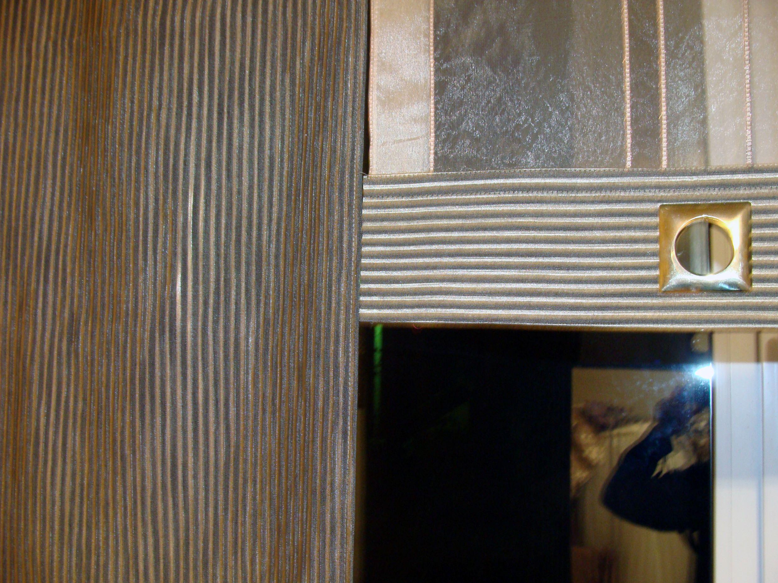 Комплект панельных занавесок Firanka Line карниз 200 см Шоколадный с бежевым (12_8п) - фото 3 Комплект панельных занавесок Firanka Line карниз 200 см Шоколадный с бежевым (12_8п) - фото 3