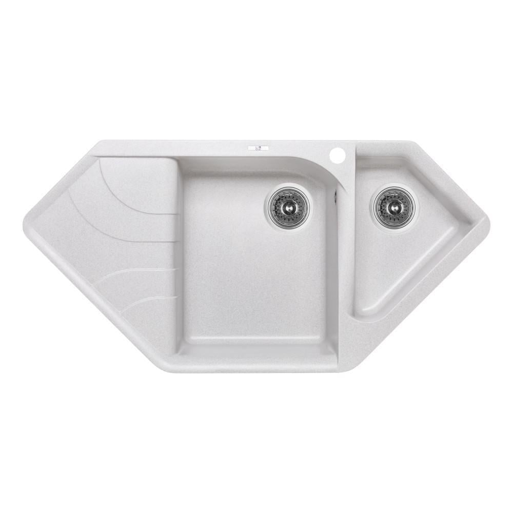 Кухонна мийка з додатковою чашею Lidz 1000x500/225 GRA-09 (LidzGRA091000500225)