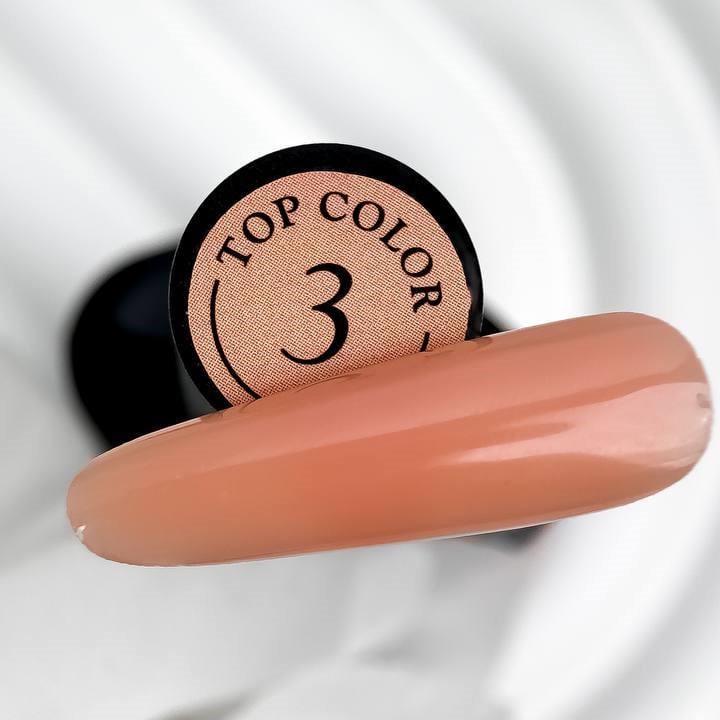 Топ камуфлирующий для гель-лака без липкого слоя Crooz Color Top № 03 8 мл Бежевый
