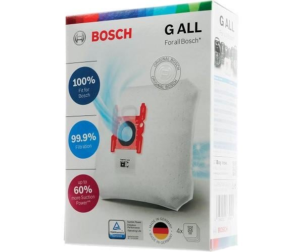 Мешки-пылесборники для пылесоса Bosch Power Protect тип G ALL 4 шт. (17003048)