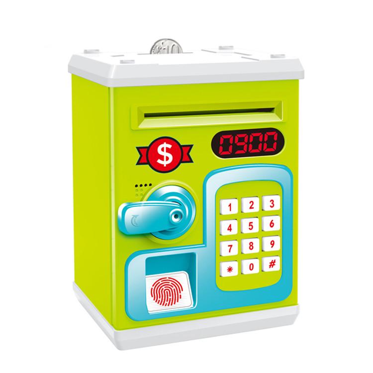 Копилка-сейф METR+ M 6161 на кодовом замке Зеленый Копилка-сейф METR+ M 6161 на кодовом замке Зеленый