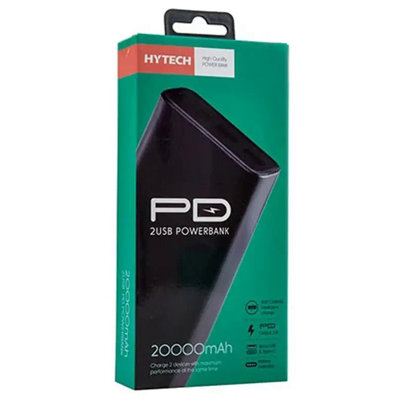 Повербанк Hytech S20-PD 20000 mAh 18W із швидкою зарядкою Чорний - фото 6