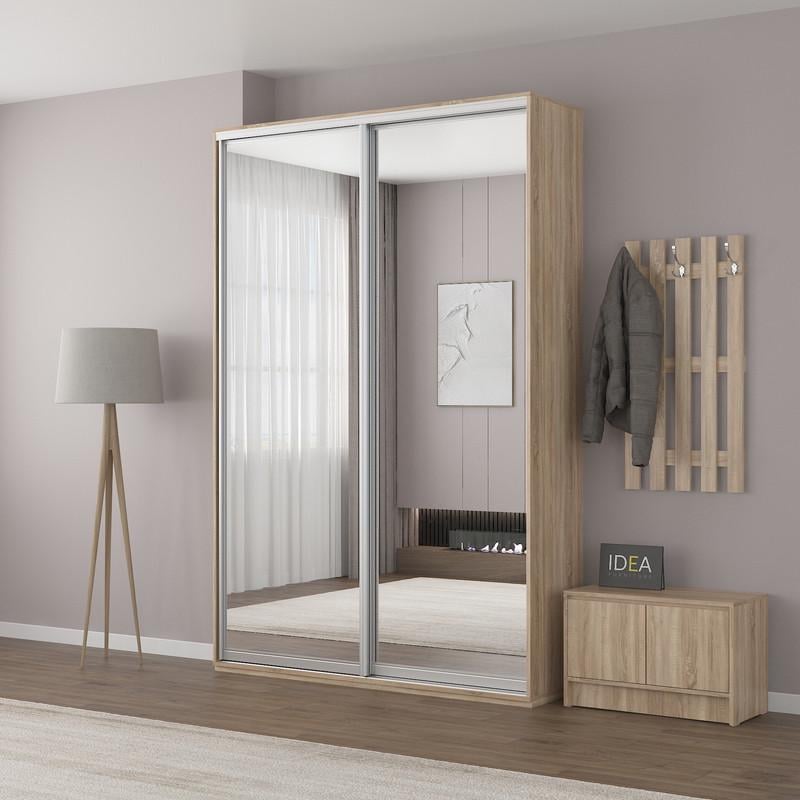 Шафа-купе Idea серія 1 дзеркало 160х60х240 см Дуб сонома (1111)