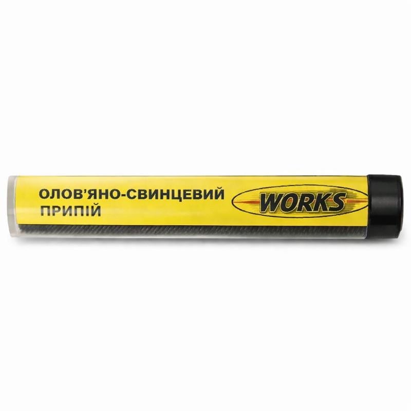 Припой оловянно-свинцовый Work's 1,5 мм 15 г Sn60/Pb40 для пайки электроники W15015 (31046)