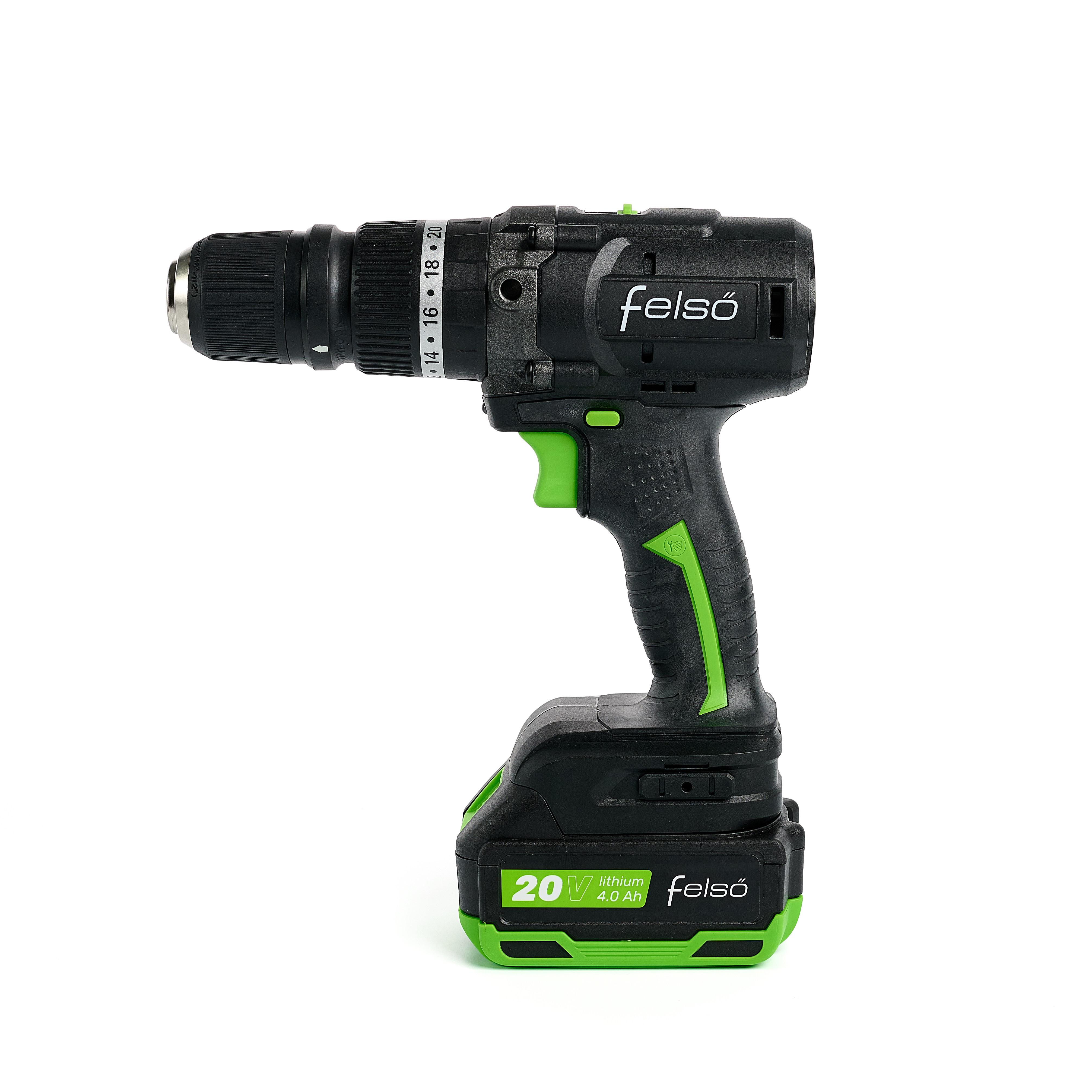 Дрель-шуруповерт аккумуляторный Felso CD2040IQBL (25457293) - фото 9 Дрель-шуруповерт аккумуляторный Felso CD2040IQBL (25457293) - фото 9