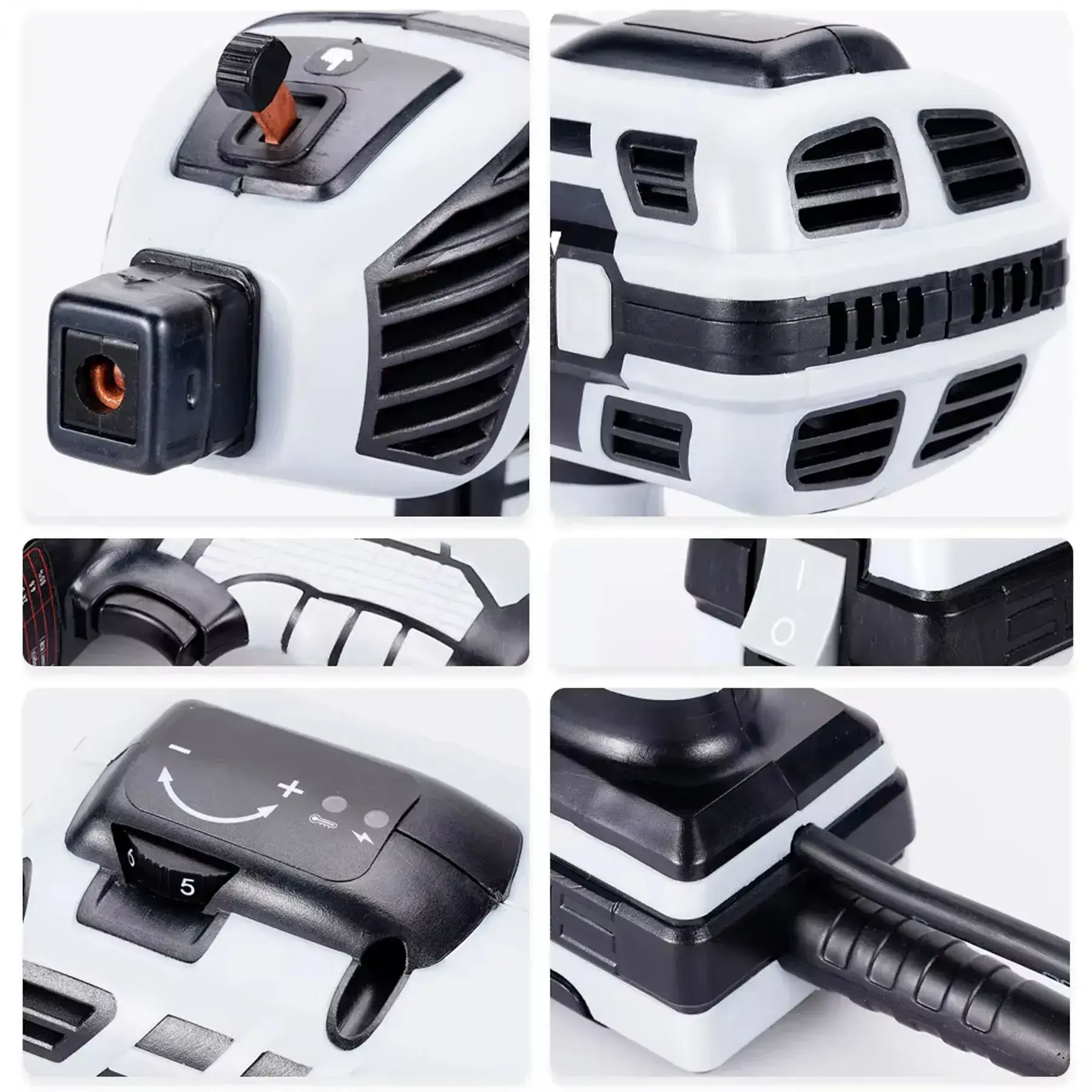 Зварювальний апарат 4600 Вт 220 В в кейсі (28300524) - фото 5 Зварювальний апарат 4600 Вт 220 В в кейсі (28300524) - фото 5