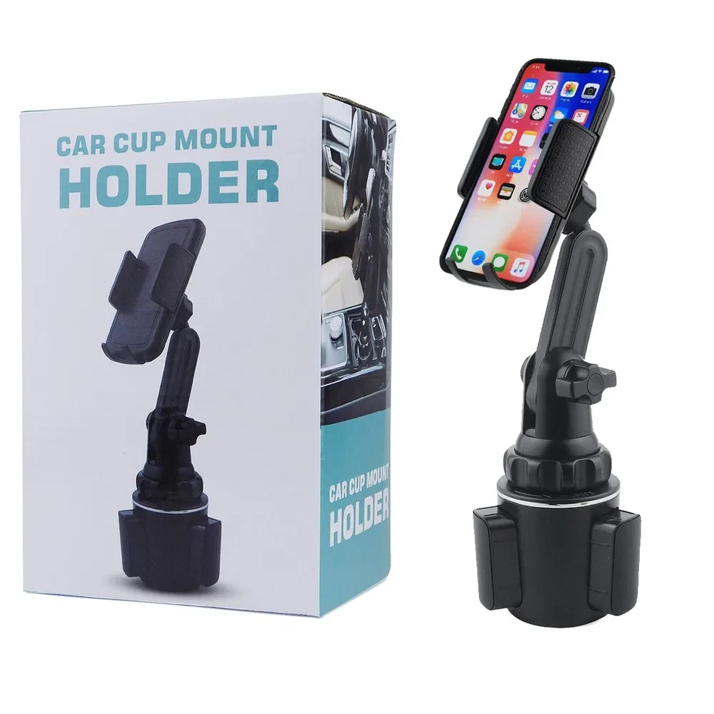 Держатель универсальный автомобильный для телефонов и планшетов в подстаканник (1123)