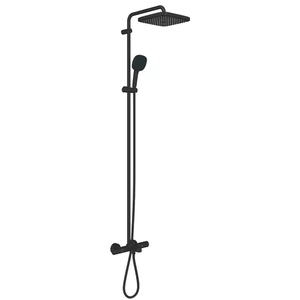 Душевая система Grohe Tempesta Cosmopolitan 266912431 с изливом Черный матовый (35623992)