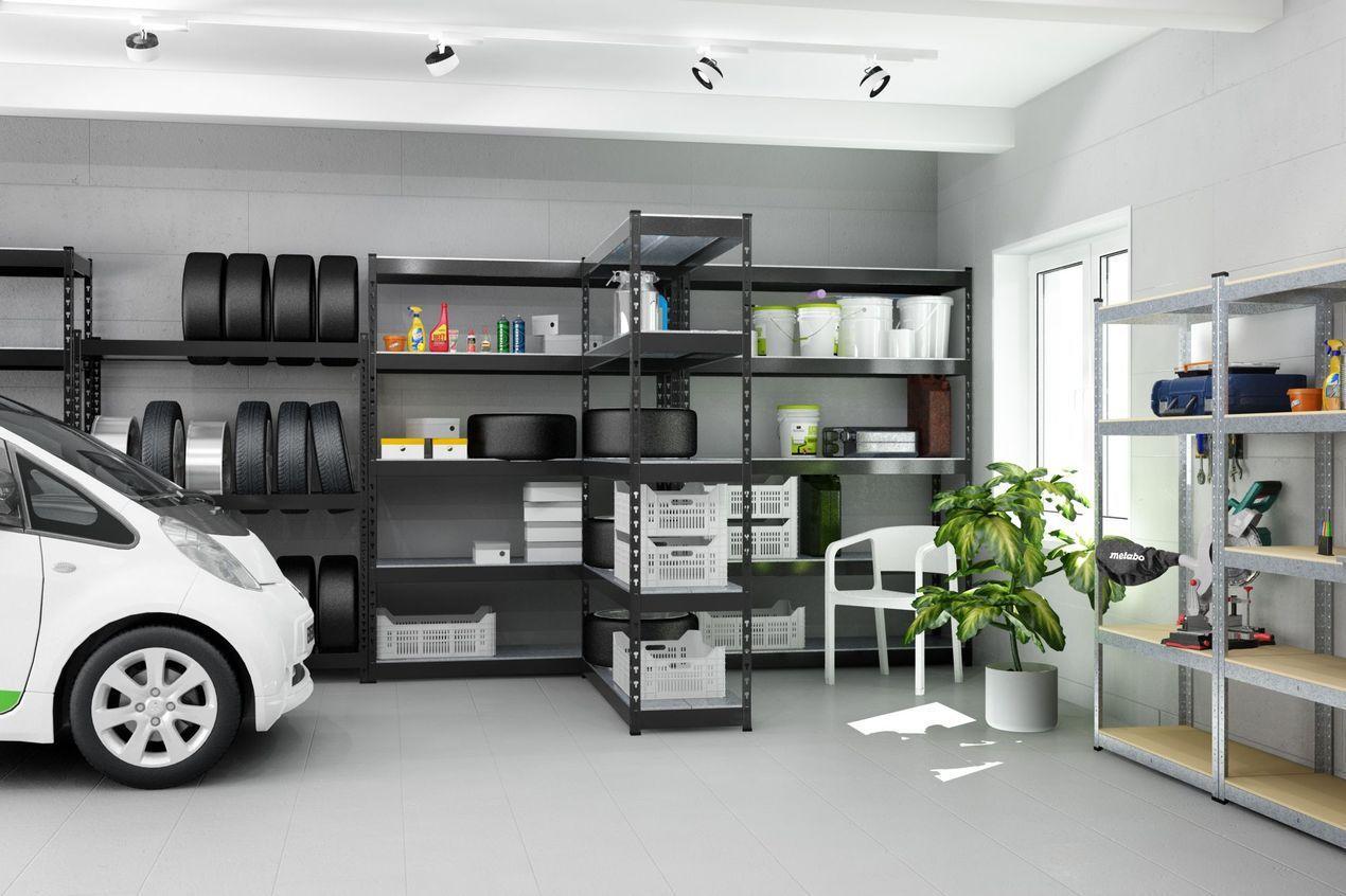 Стелаж Меткас Титан КД 300 кг/полицю 5 полиць ДСП металевий 2160x1200x500 мм (2640911508) - фото 3 Стелаж Меткас Титан КД 300 кг/полицю 5 полиць ДСП металевий 2160x1200x500 мм (2640911508) - фото 3