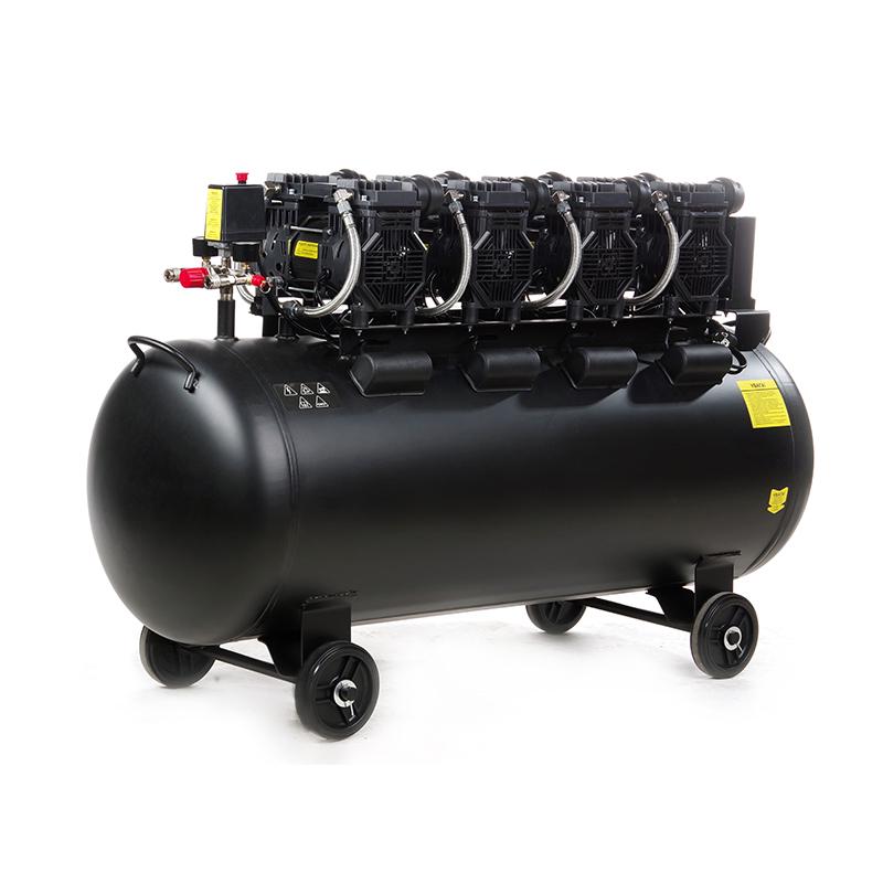 Компрессор Apro восьмицилиндровый безмасляный OFE-200 8 Бар 4х1,5 кВт 950 л/мин 200 л 2 крана (850172) - фото 10 Компрессор Apro восьмицилиндровый безмасляный OFE-200 8 Бар 4х1,5 кВт 950 л/мин 200 л 2 крана (850172) - фото 10