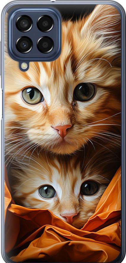 Чехол на Samsung Galaxy M33 M336B Котики 2 (5664u-2633-42517)