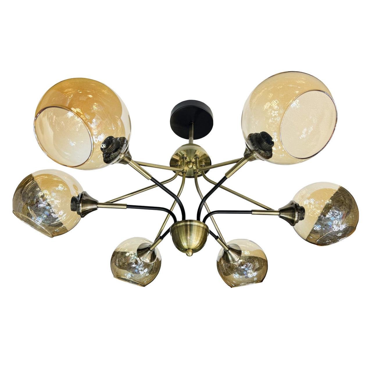 Люстра Прометей P5-N5038/6 AB+BK (13485454)