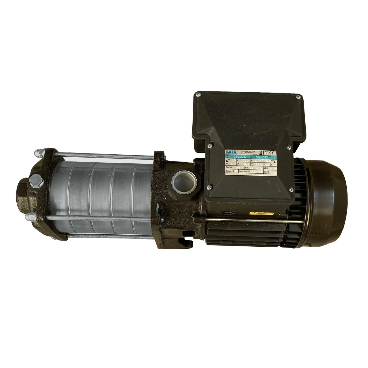 Насос центробежный многоступенчатый SAER OP-32/5 горизонтальный 0,9 кВт 8 м3/час 46,5 м (17000060)