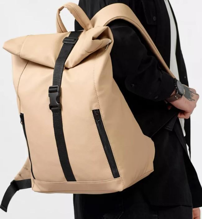 Рюкзак мужской Sambag RollTop One Бежевый (27151130r) Рюкзак мужской Sambag RollTop One Бежевый (27151130r)