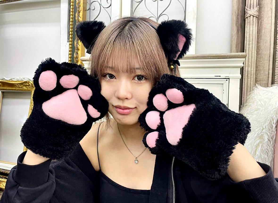 Рукавиці теплі хутряні унісекс Wuke Лапки One size Чорний - фото 4 Рукавиці теплі хутряні унісекс Wuke Лапки One size Чорний - фото 4