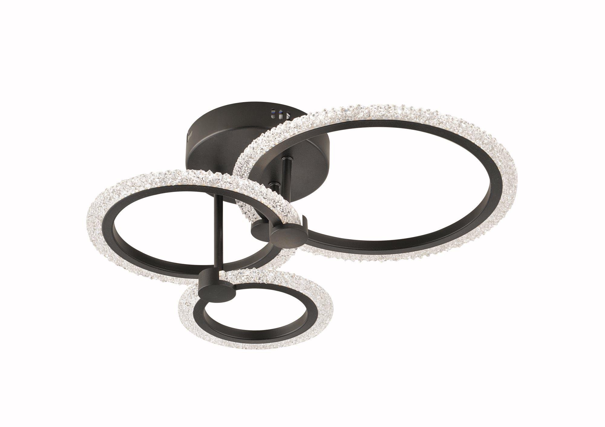 Люстра світлодіодна V 5115-1+1+1 BK