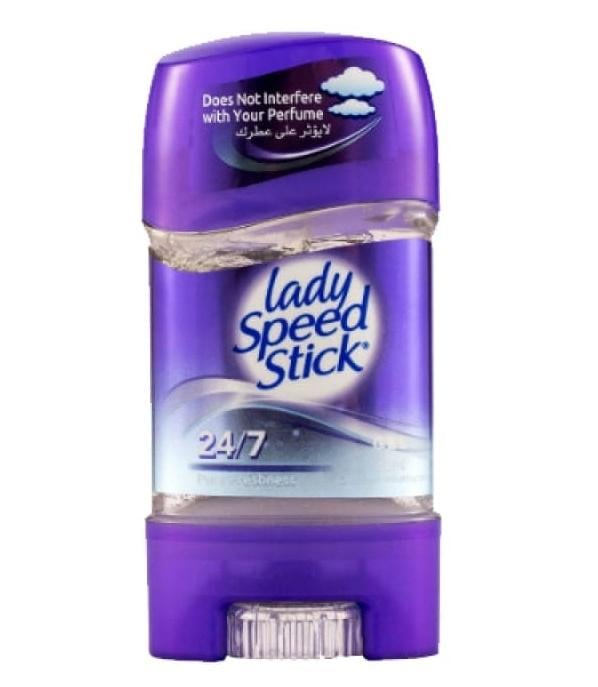 Гелевый дезодорант-антиперспирант Lady Speed Stick Pure Freshness 65 г