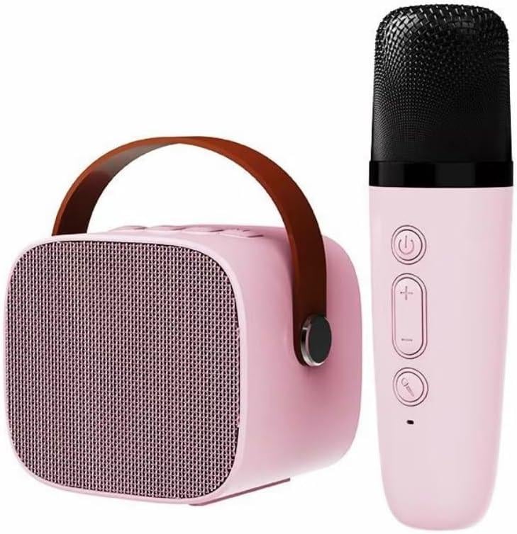 Караоке с микрофоном Bluetooth Розовый Караоке с микрофоном Bluetooth Розовый