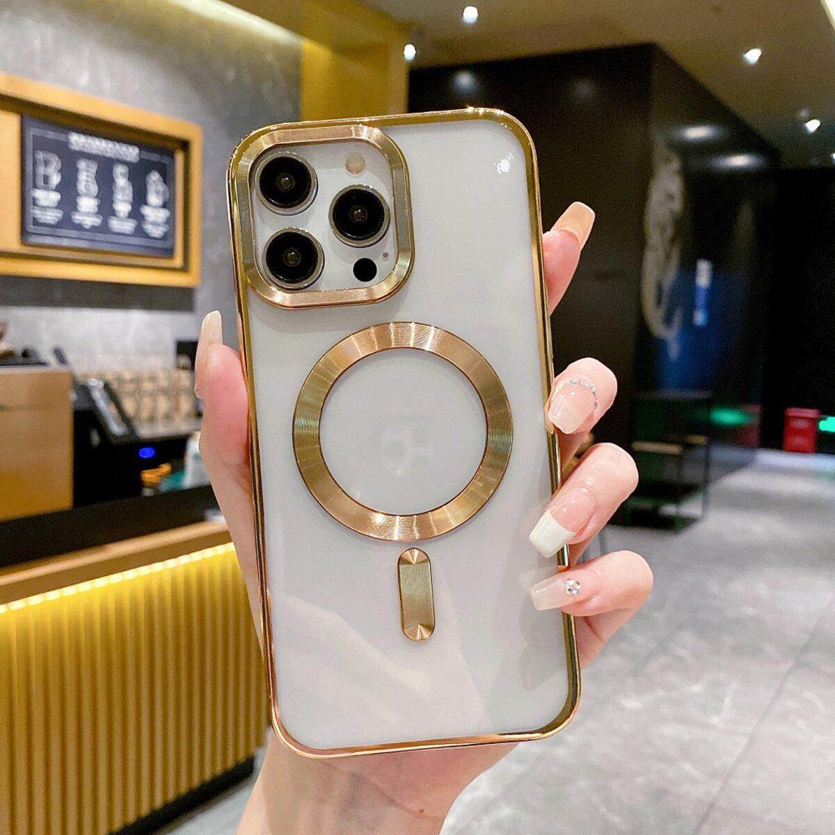Противоударный Чехол Cosmic CD Magnetic for Apple iPhone 12 Pro Gold - фото 2 Противоударный Чехол Cosmic CD Magnetic for Apple iPhone 12 Pro Gold - фото 2