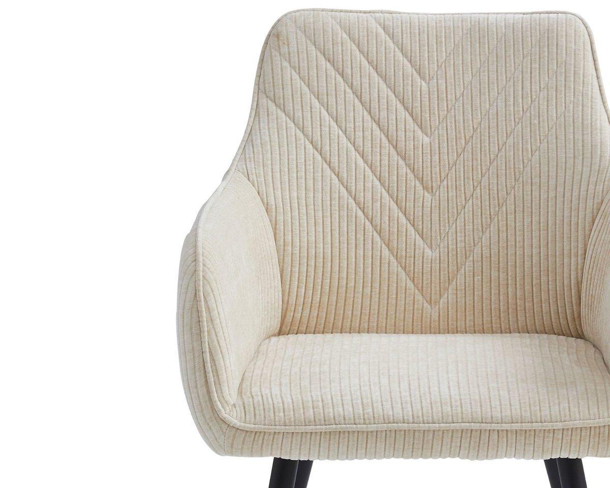 Стул-кресло кухонный ALISON вельвет Белый (26939075) - фото 8