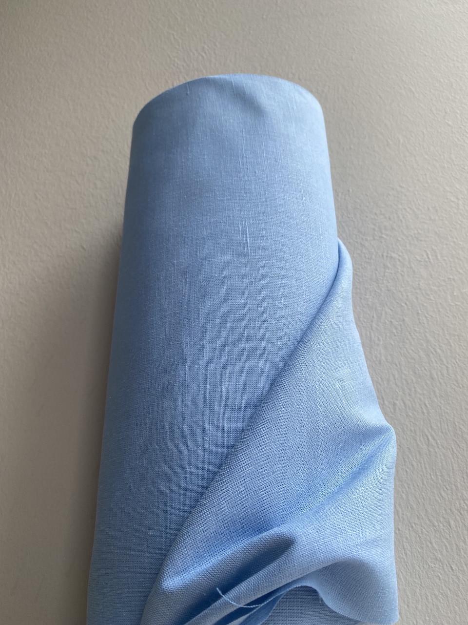 Ткань LINEN PLUS льняная 260 см 757 Голубой - фото 7 Ткань LINEN PLUS льняная 260 см 757 Голубой - фото 7