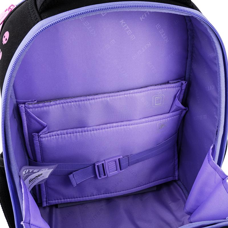 Школьный рюкзак KITE Education HK25-556M Kuromi каркасный с ортопедической спинкой (995391) - фото 14 Школьный рюкзак KITE Education HK25-556M Kuromi каркасный с ортопедической спинкой (995391) - фото 14