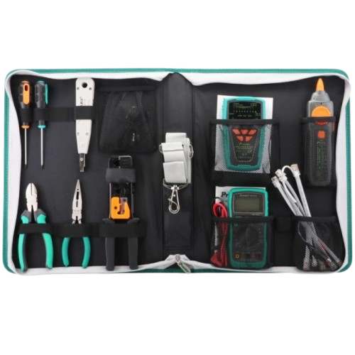 Набор инструментов Pro'sKit PK-2629 9 предметов для электромонтажных работ Черный (33726804)