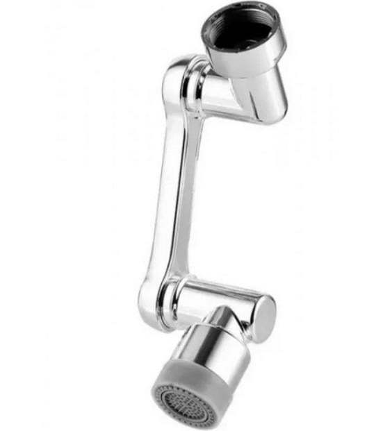 Насадка аэратор металлическая SPLASH HEAD на кран с поворотом на 1080 градусов (21572096)