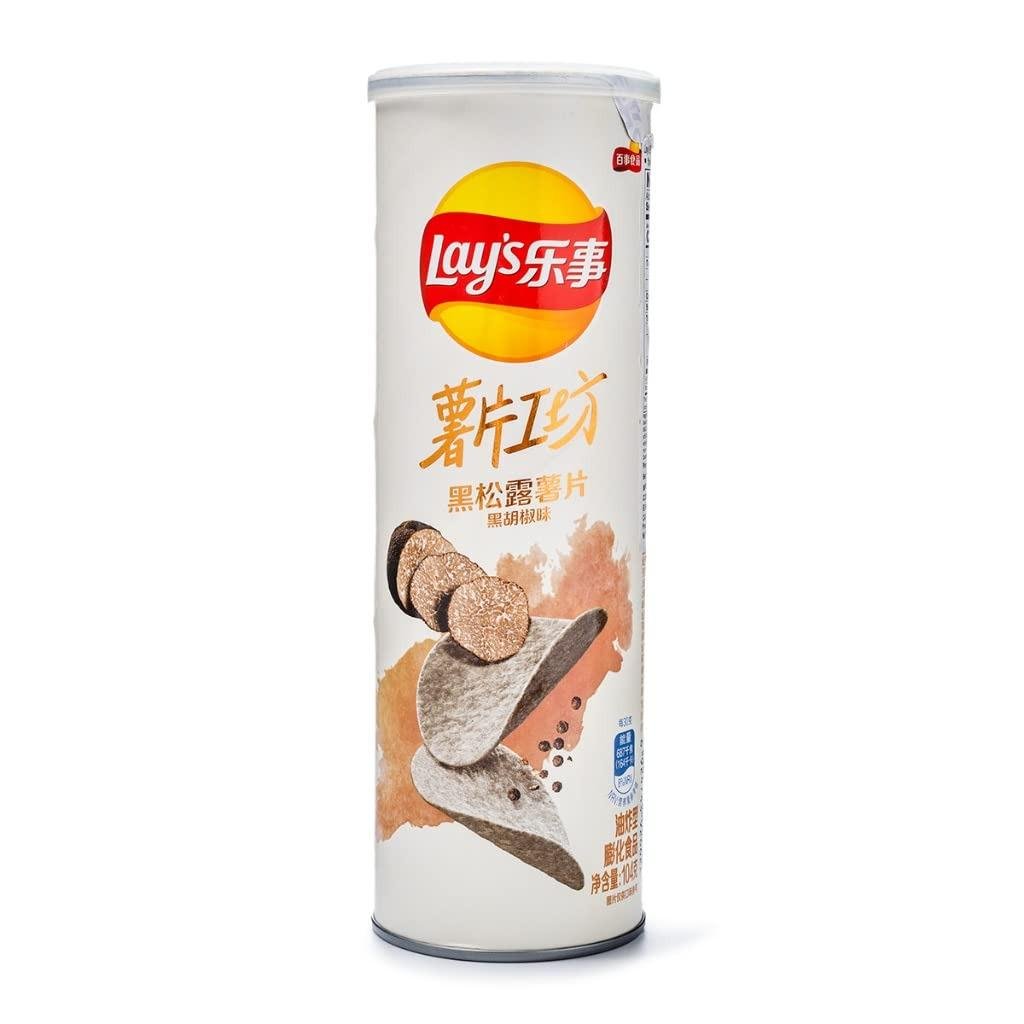 Чипси Lays Black Truffle Potato Chips Black Pepper 104 г (3245674534)