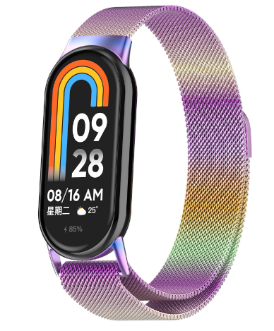 Ремешок CDK для Xiaomi Mi Smart Band 9 Metal Milanese Loop Magnetic Chameleon (015814) - фото 1 Ремешок CDK для Xiaomi Mi Smart Band 9 Metal Milanese Loop Magnetic Chameleon (015814) - фото 1