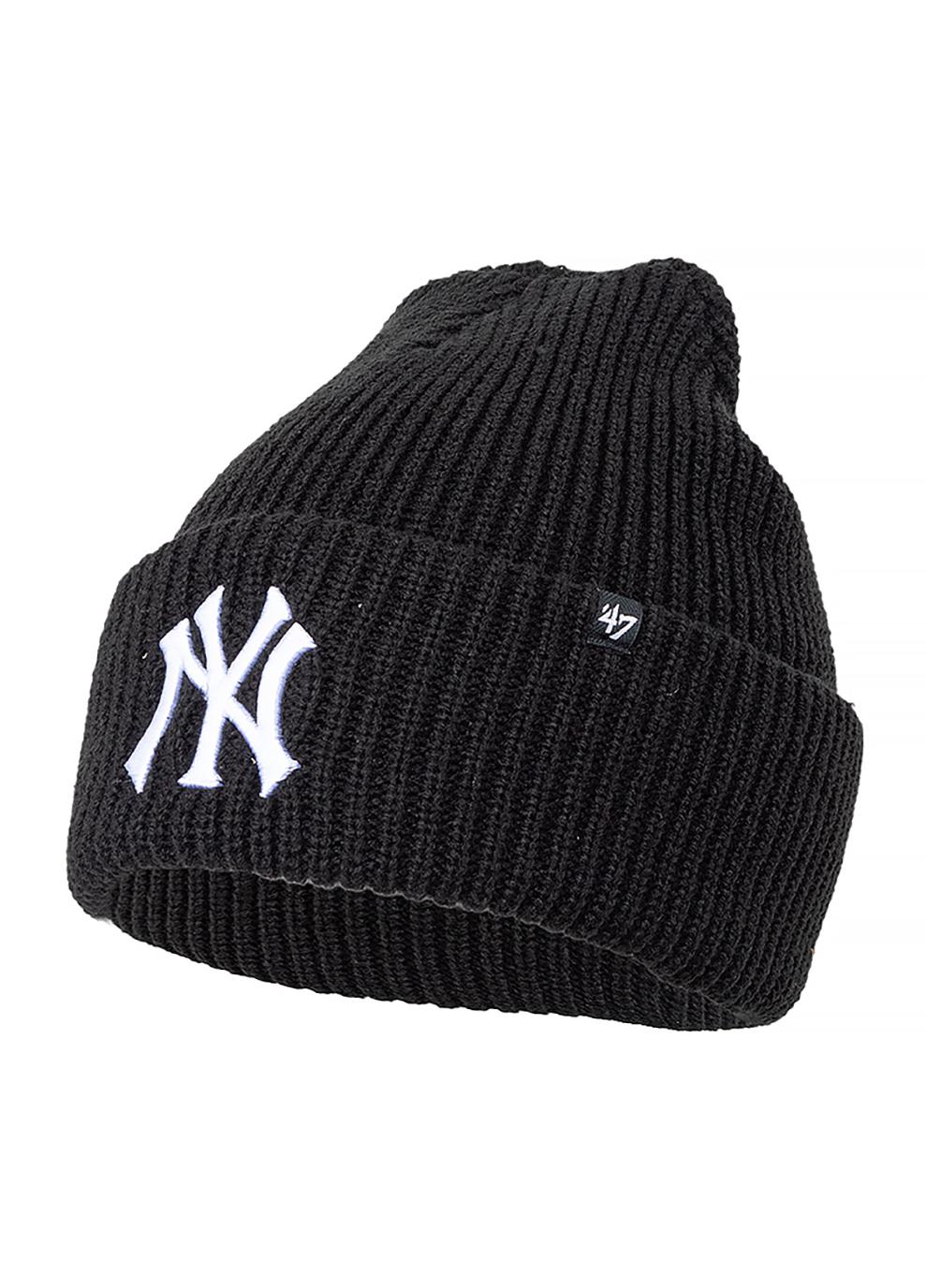 Шапка мужская 47 Brand MLB NY YANKEES One size UPPER CUT Черный (B-UPRCT17ACE-BK)