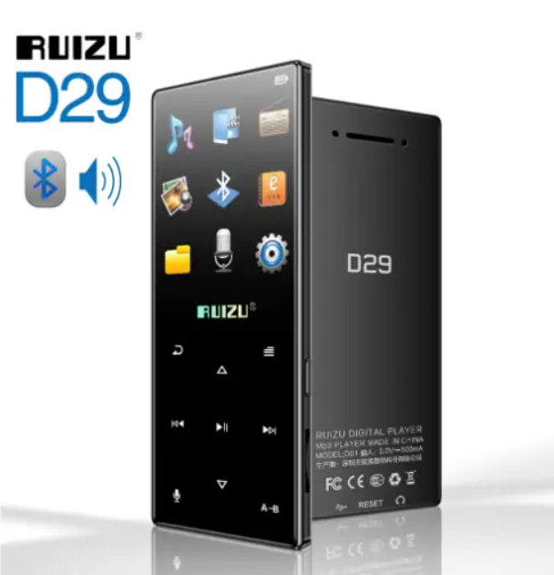 Плеер-MP3/MP4 Ruizu D29 Hi-Fi/Bluetooth (МП2) - фото 6