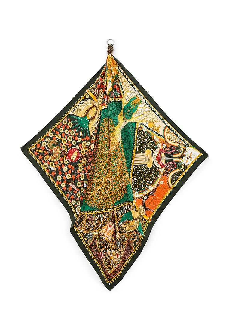 Платок My Scarf Шелк Изумрудный (х-012)