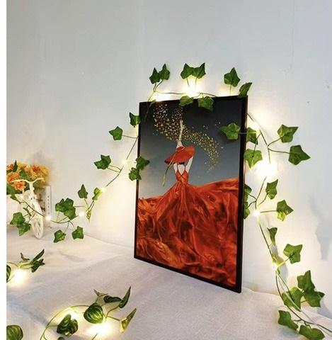 Плющ искусственный декоративный для отделки интерьера с LED-подсветкой 25 м Зеленый - фото 11 Плющ искусственный декоративный для отделки интерьера с LED-подсветкой 25 м Зеленый - фото 11