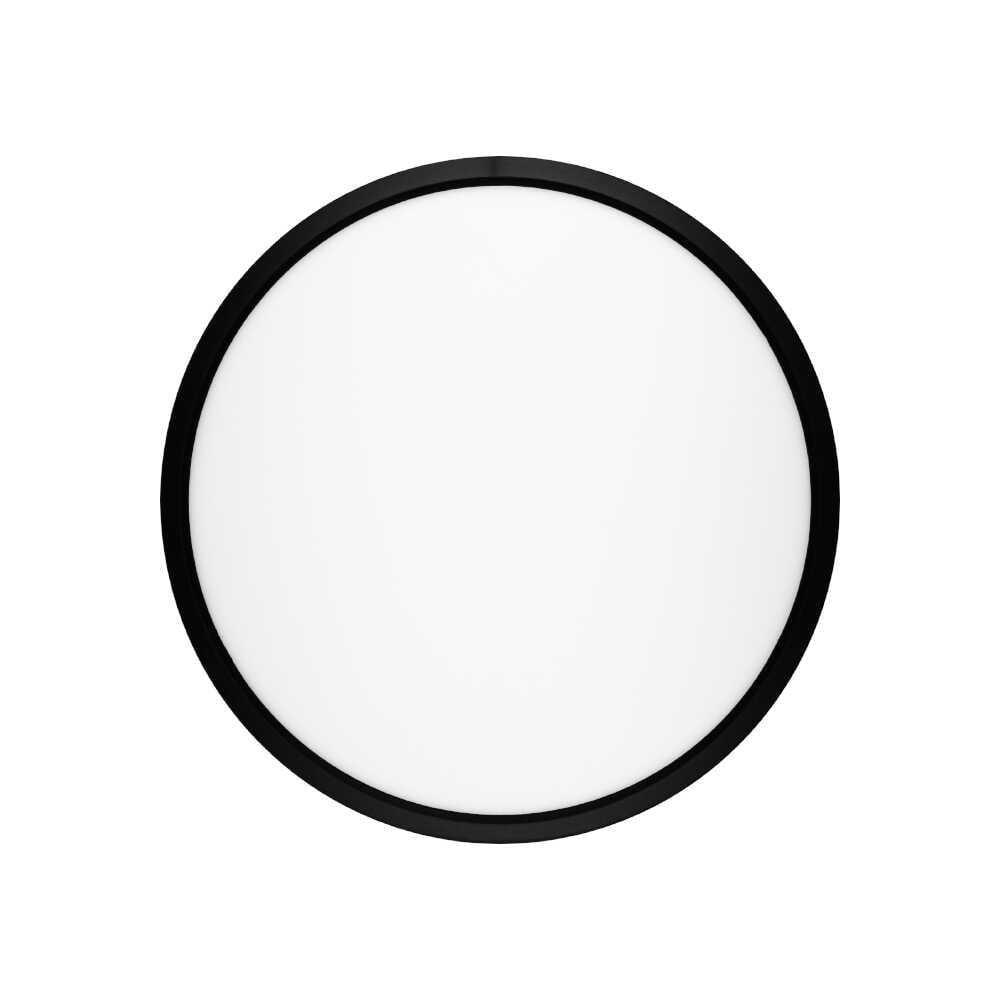 Світильник накладний Violux LED MILLENNIUM Коло 38W 5000K Чорний (27550090)