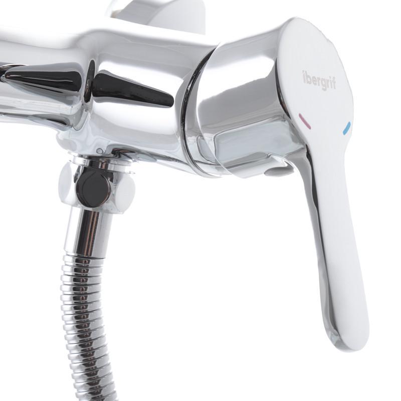 Смеситель для душа Ibergrif Square M12022 IB0024 Латунь/Хром (IB0024)