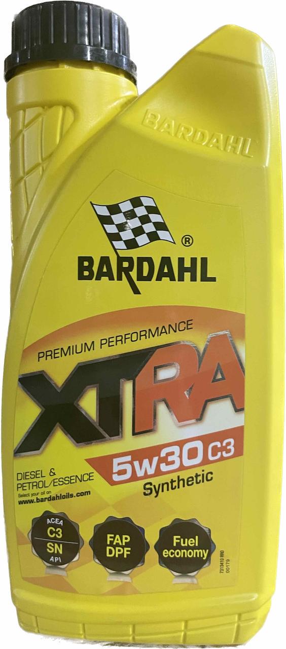 Моторное масло BARDAHL XTRA 5W30 SN C3 MB 229.31 VW 507.00 VW 504.00 1 л (34101)