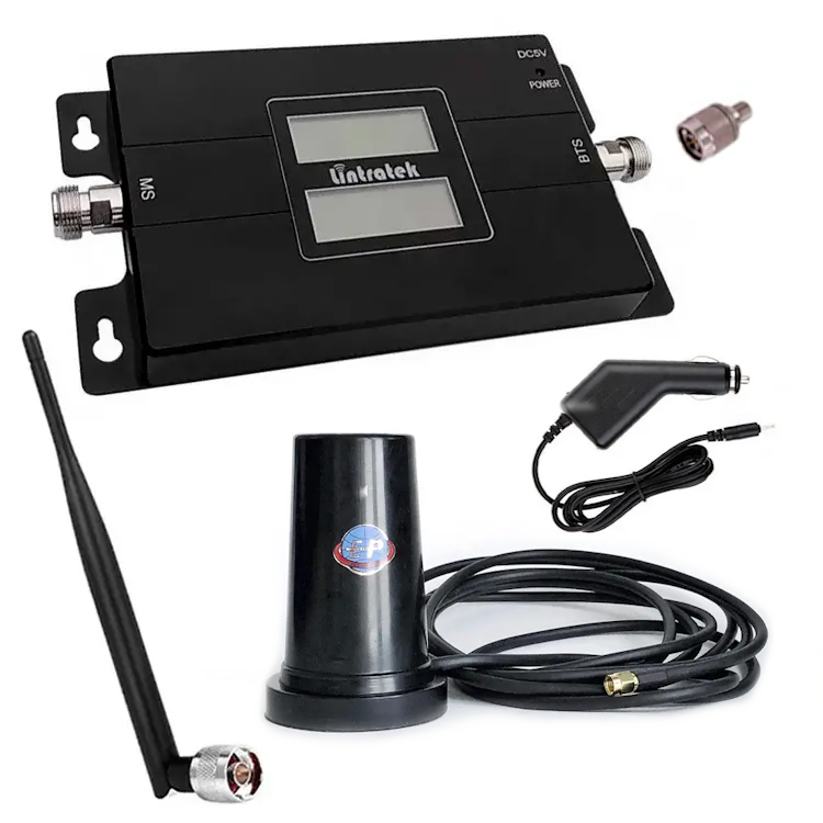 Усилитель связи и мобильного интернета (Lintratek KW17L-GD Full kit)