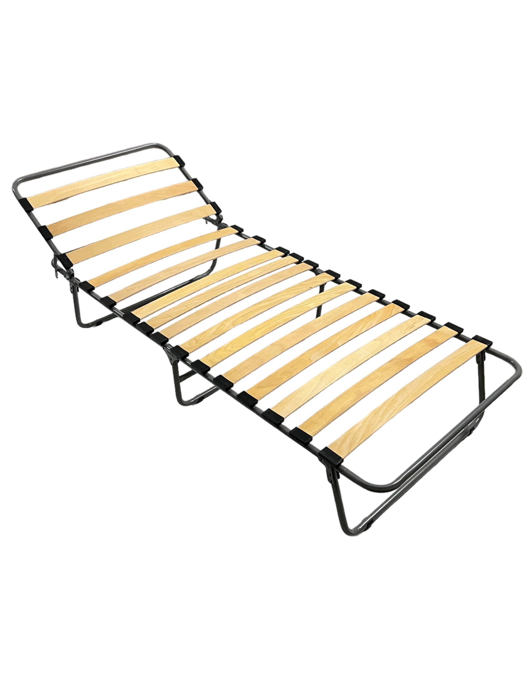 Розкладачка Senya Нова на ламелях з матрацом 5 см 193х75х28 см (26500156) - фото 7