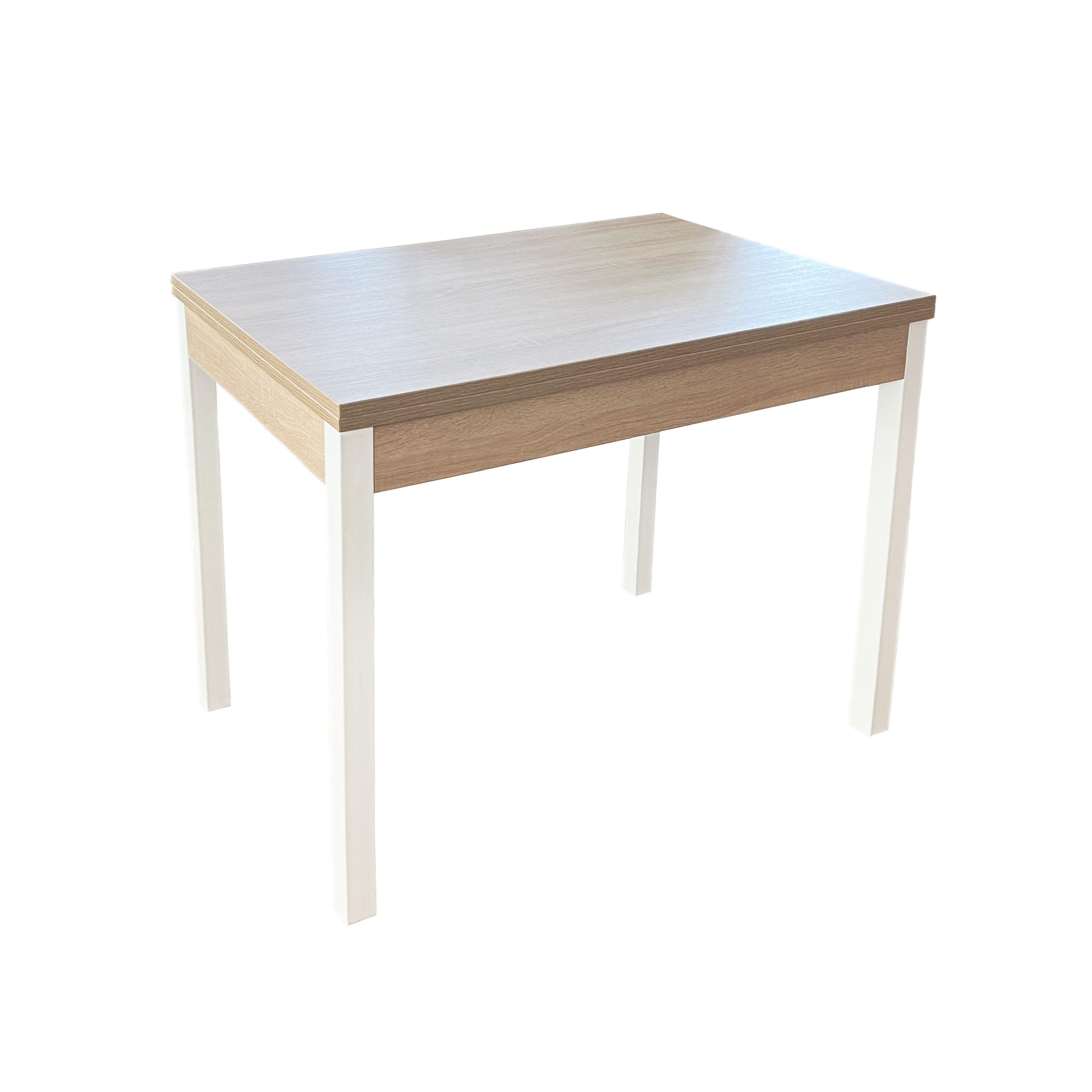 Стол-трансформер Art in Head Lunch 900x765x600 мм Дуб сонома/Белый (501018908)