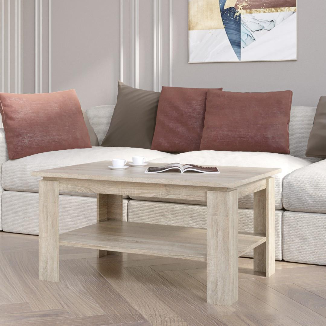 Журнальный стол Everest 910 910х610х465 мм Сонома (11284) - фото 2 Журнальный стол Everest 910 910х610х465 мм Сонома (11284) - фото 2